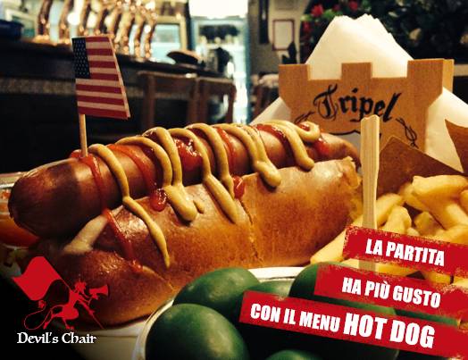 Menu di Devil's Chair 