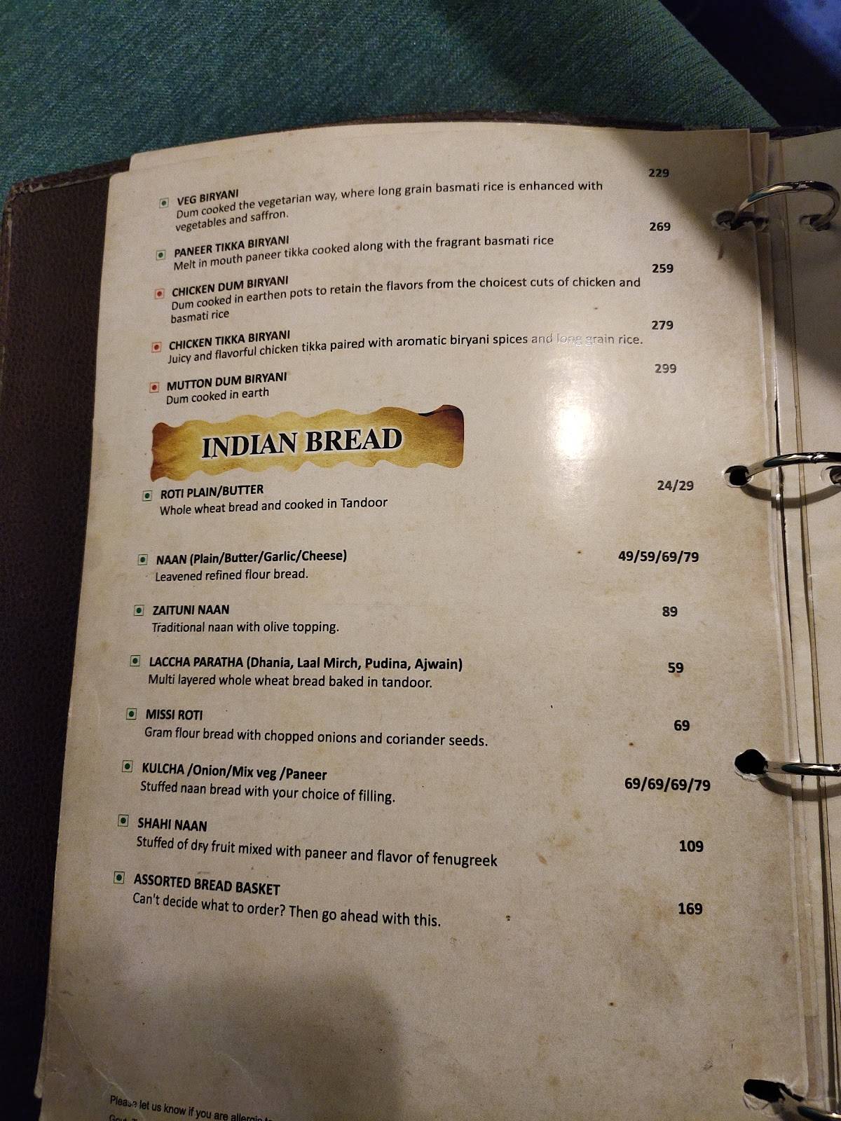 Bahamas Fusion Kitchen menu