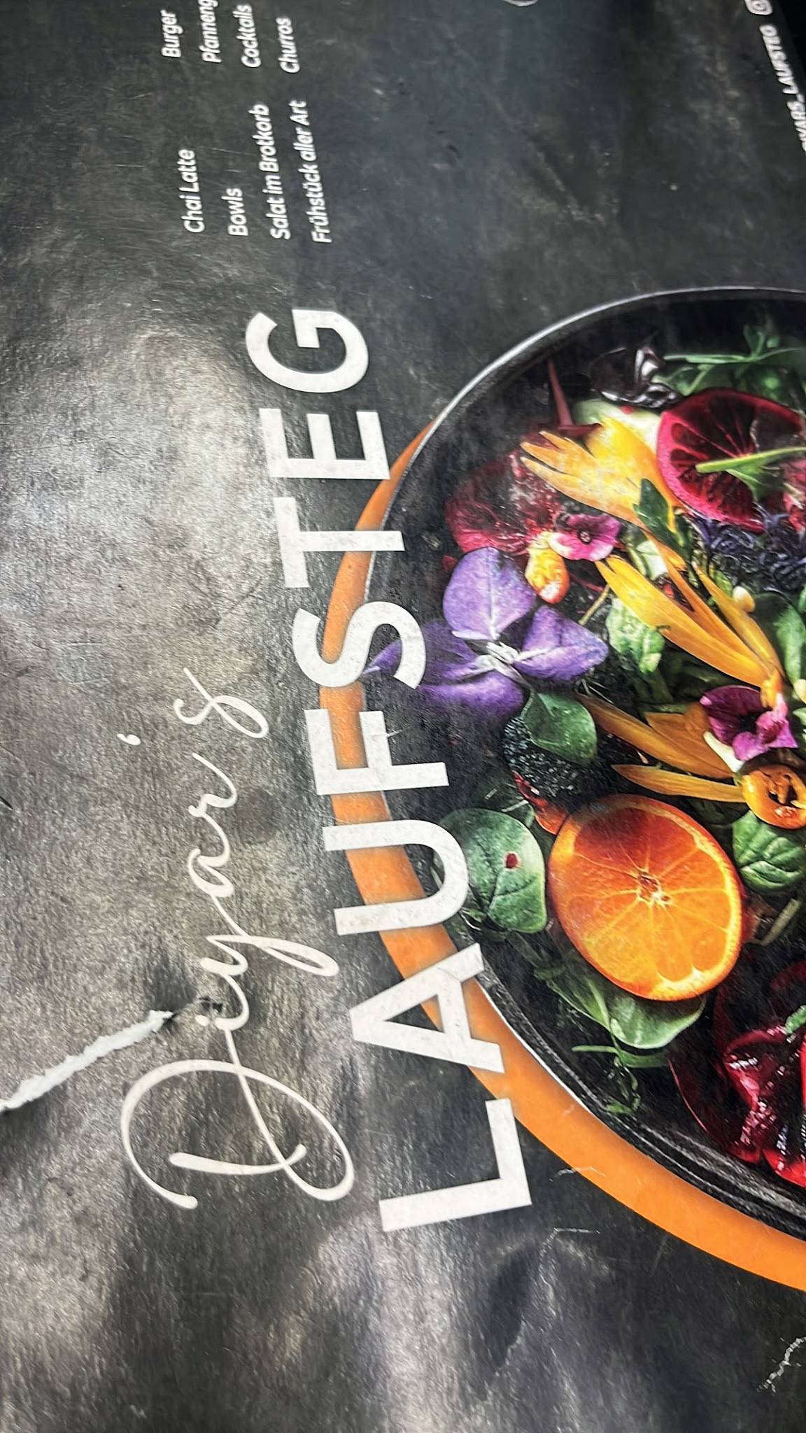 Menu de Diyar's Laufsteg