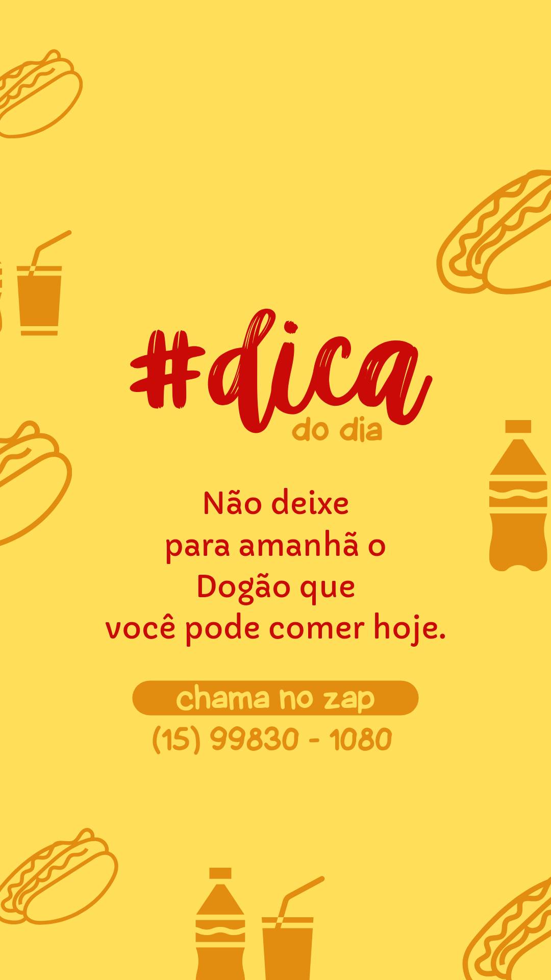 Dogão do Kleber cardápio