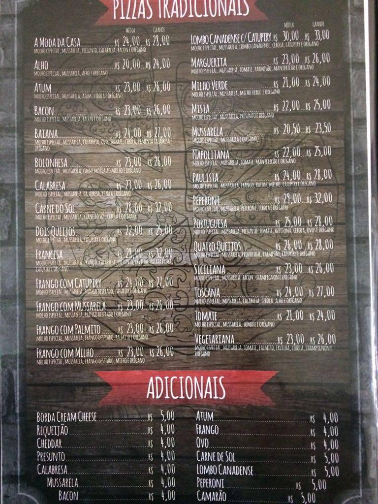 Dom Lazzio Pizza cardápio