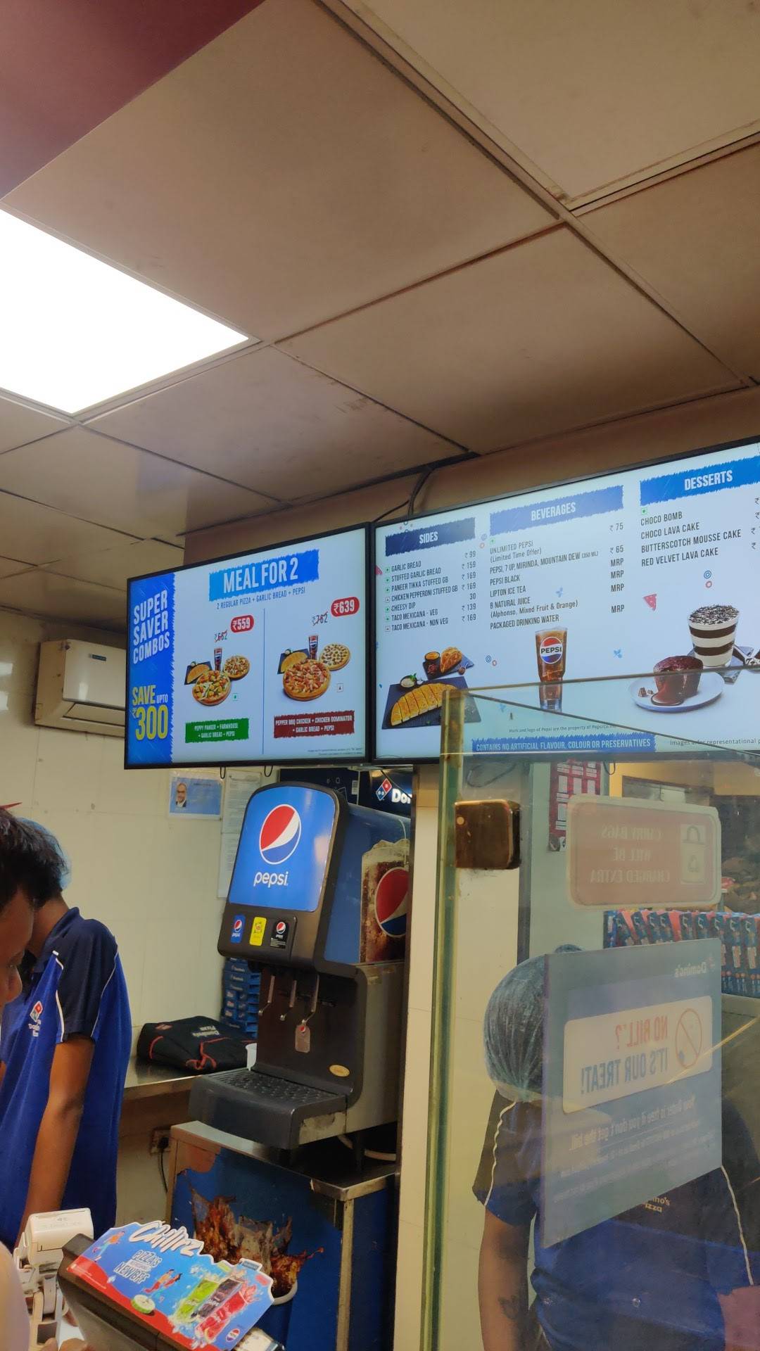 Domino's Pizza Sahibabad, Ghaziabad menu