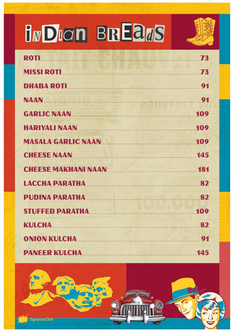 Downtown Restro Cafe menu