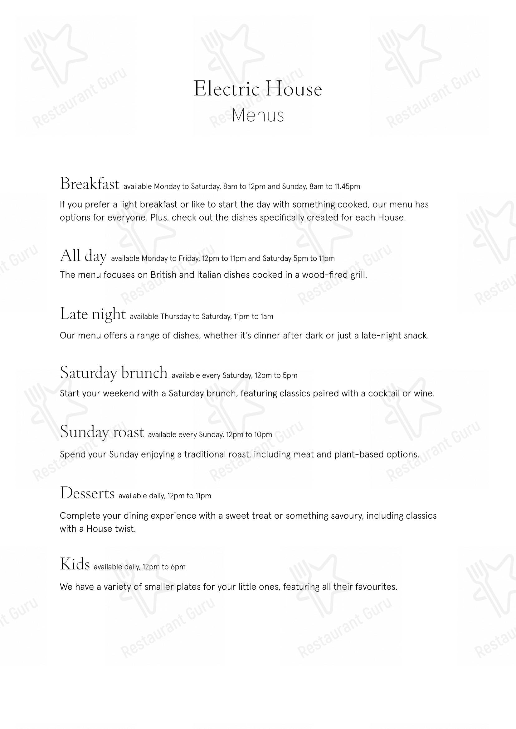 Menu At Maya At Electric Diner Restaurant London 191 Portobello Rd menu-at-maya-at-electric-diner-restaurant-london-191-portobello-rd