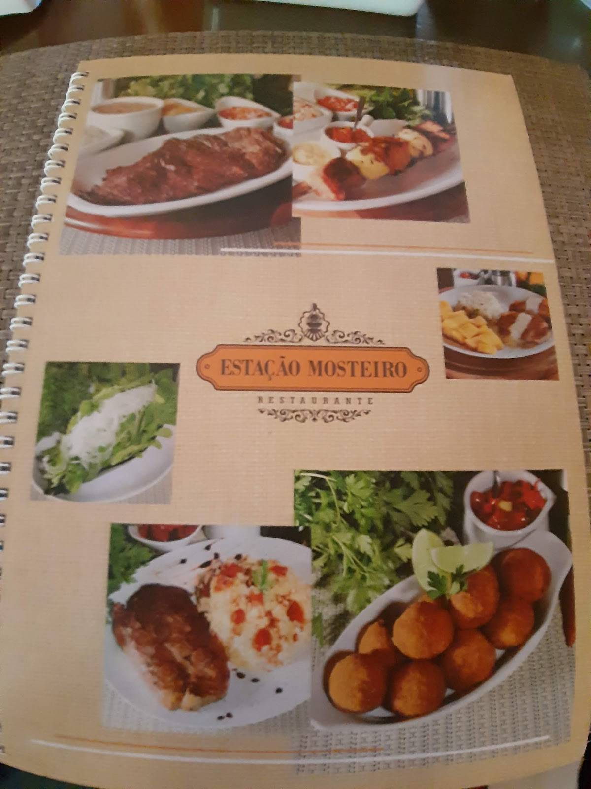Estação Mosteiro Restaurante cardápio