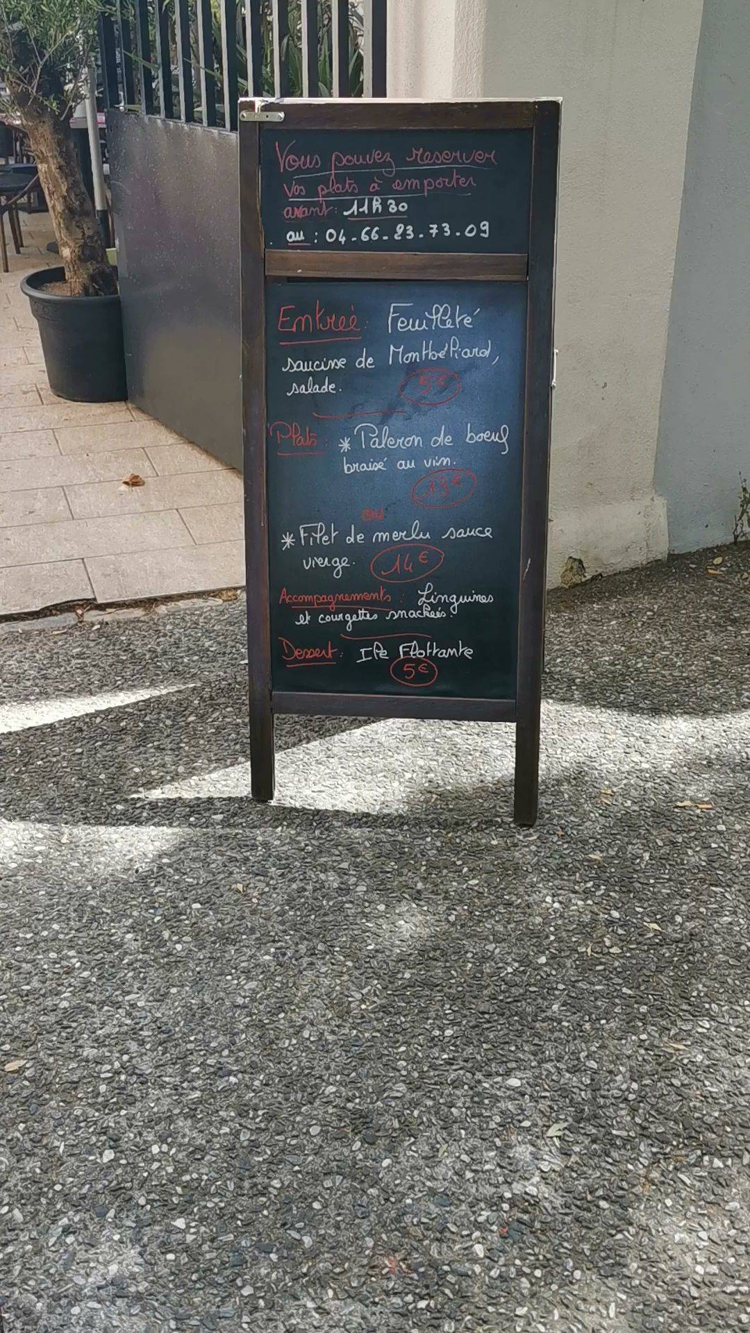 Menu de Ever'in