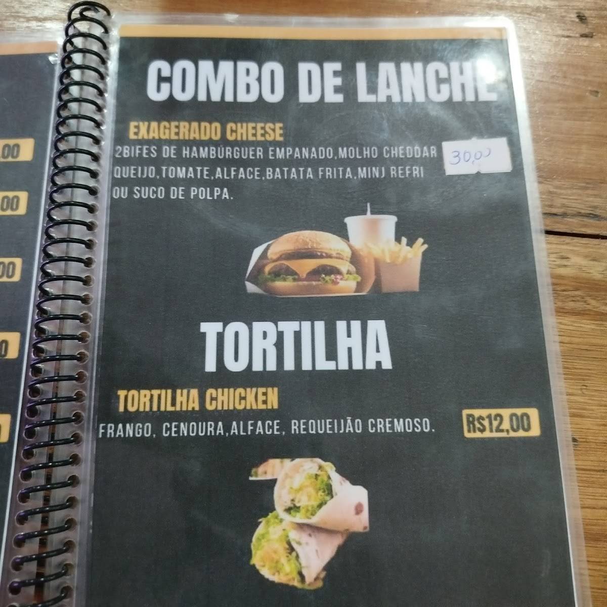 Exagerado Restaurante e Choperia cardápio