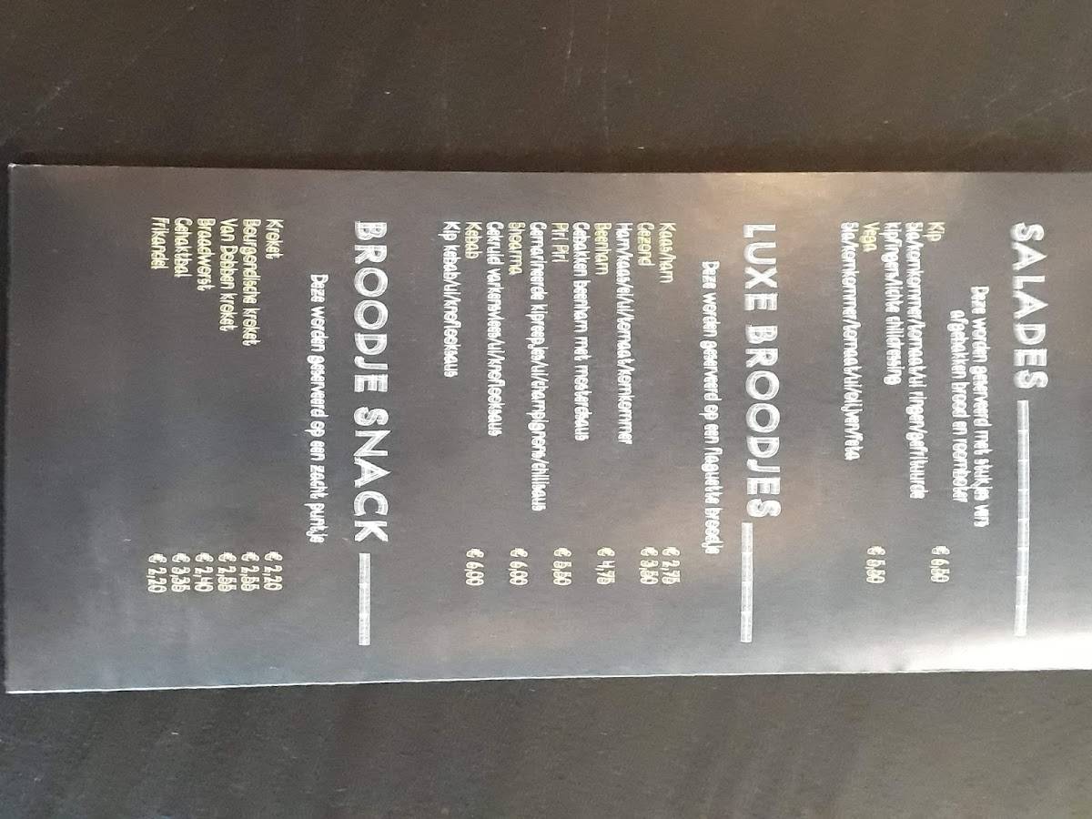 Menu de Snackbar Exloo