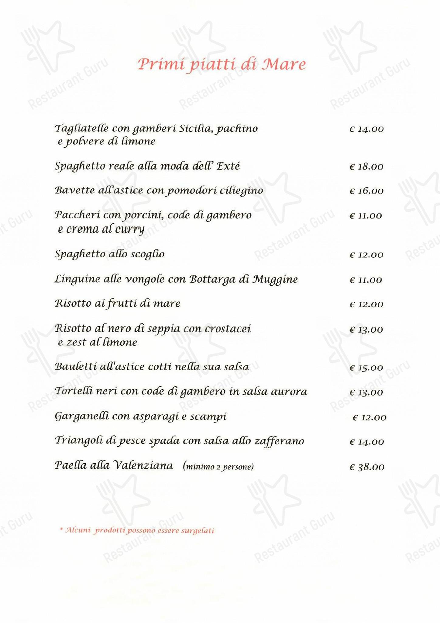 Wine Menu per Extè ristorante