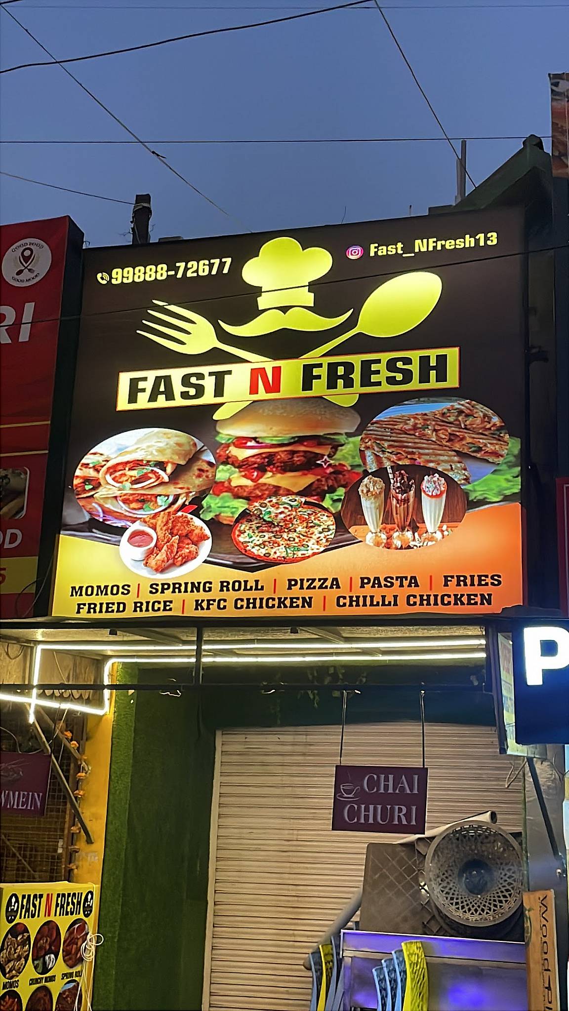 Menu at Fast N Fresh, Kharar