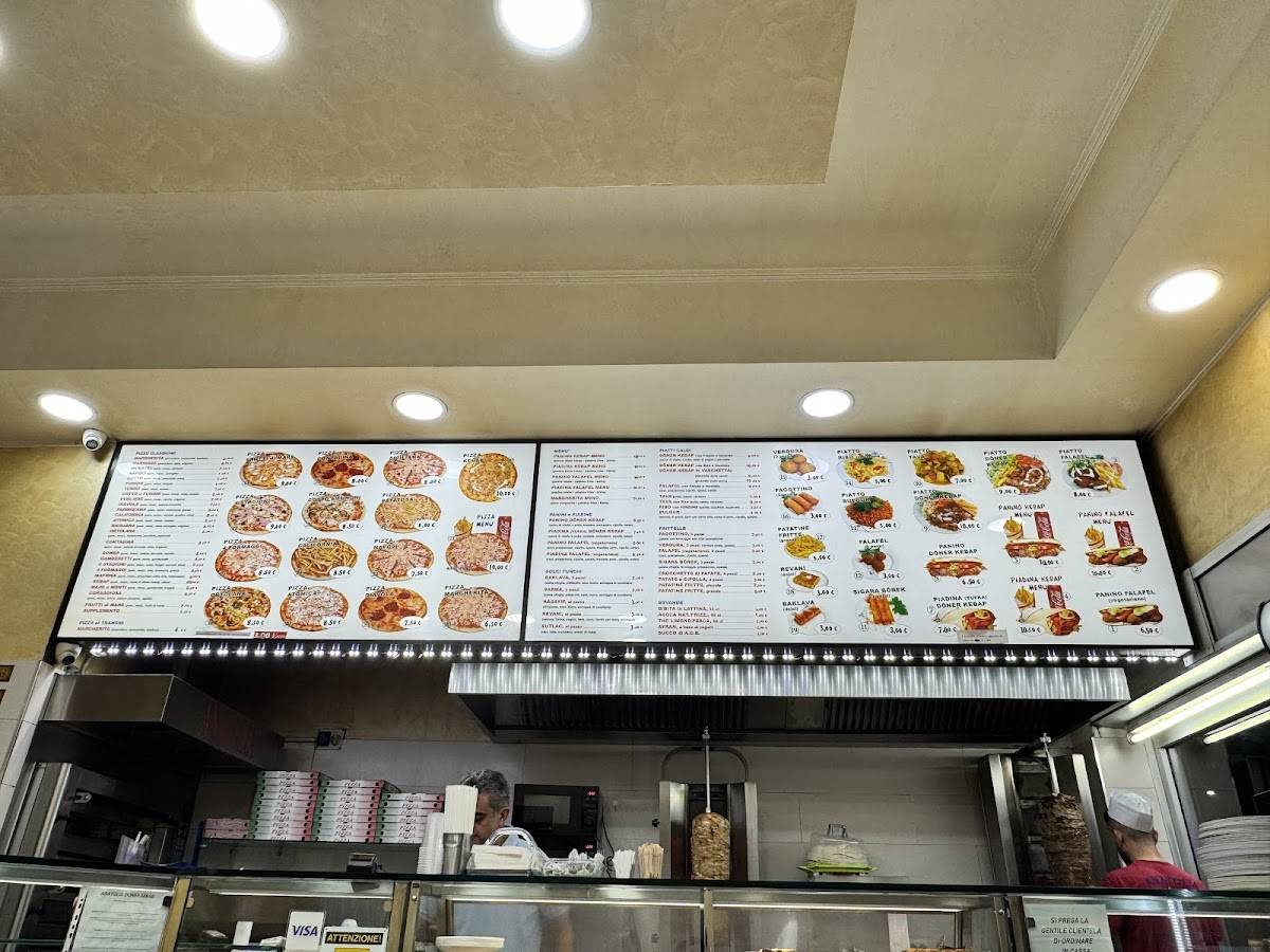 Menu di Anatolia Kebab & Pizza 