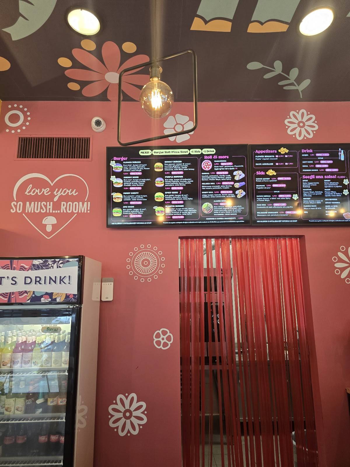 Menu di Flower Burger 