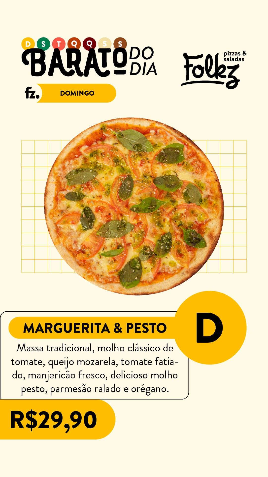 Folkz Pizzas & Saladas cardápio