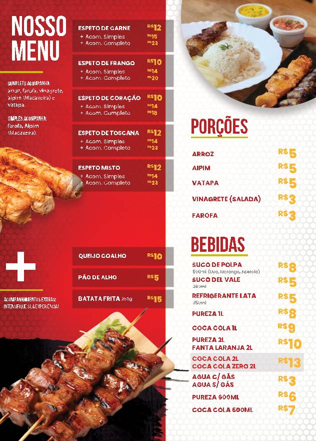 Frangolícia Assados cardápio