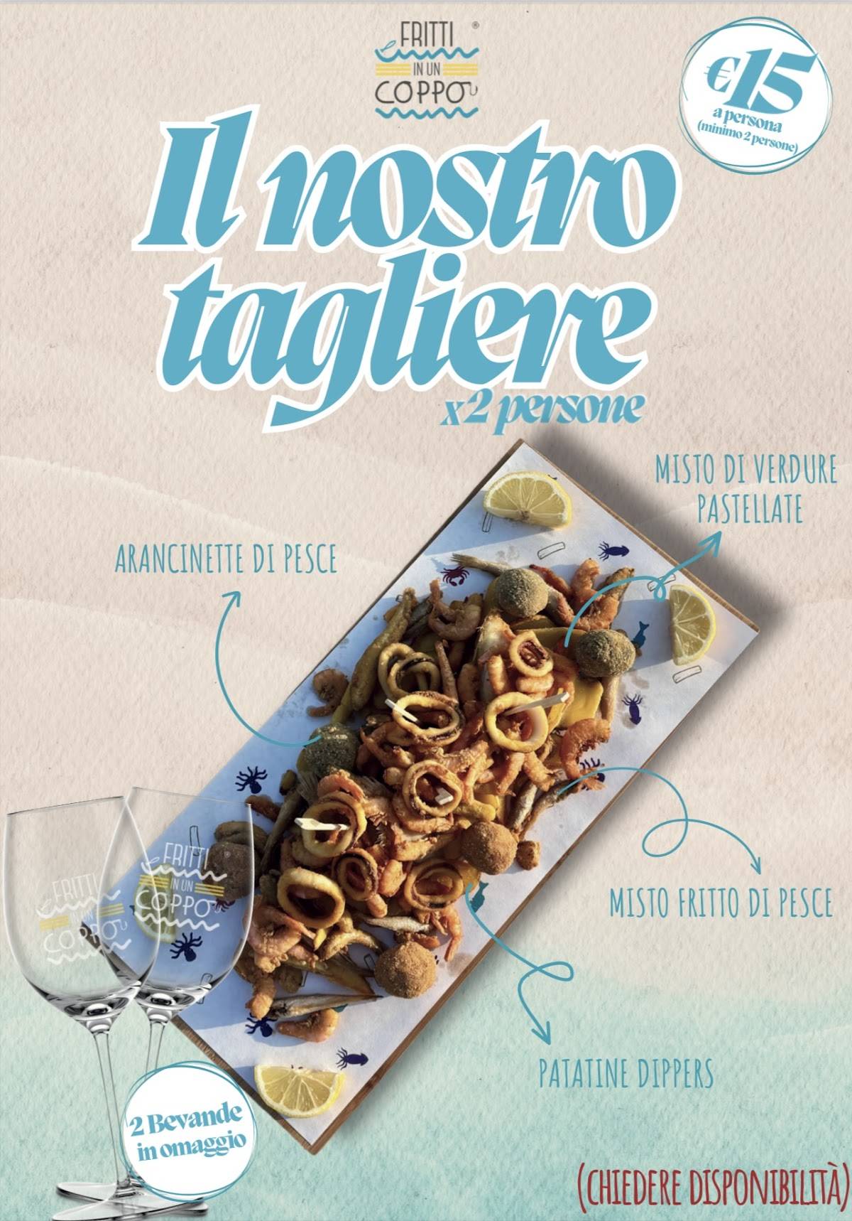 Menu di Fritti in un Coppo #Ristorante Anche Senza Glutine Marzamemi #Menu di Pesce - Carne - Vegetariano #Take Away 