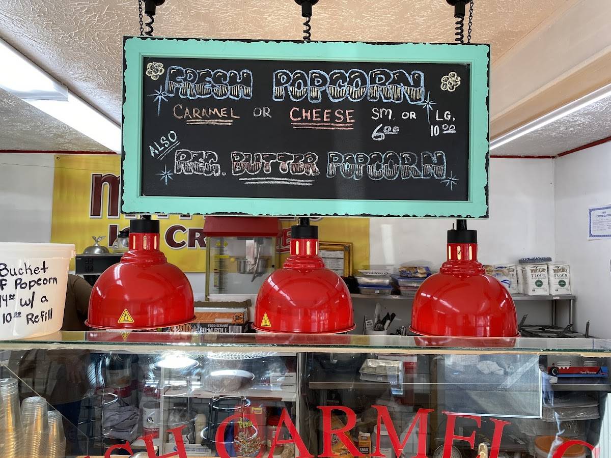 Menu at Funnel cake factory desserts, Pigeon