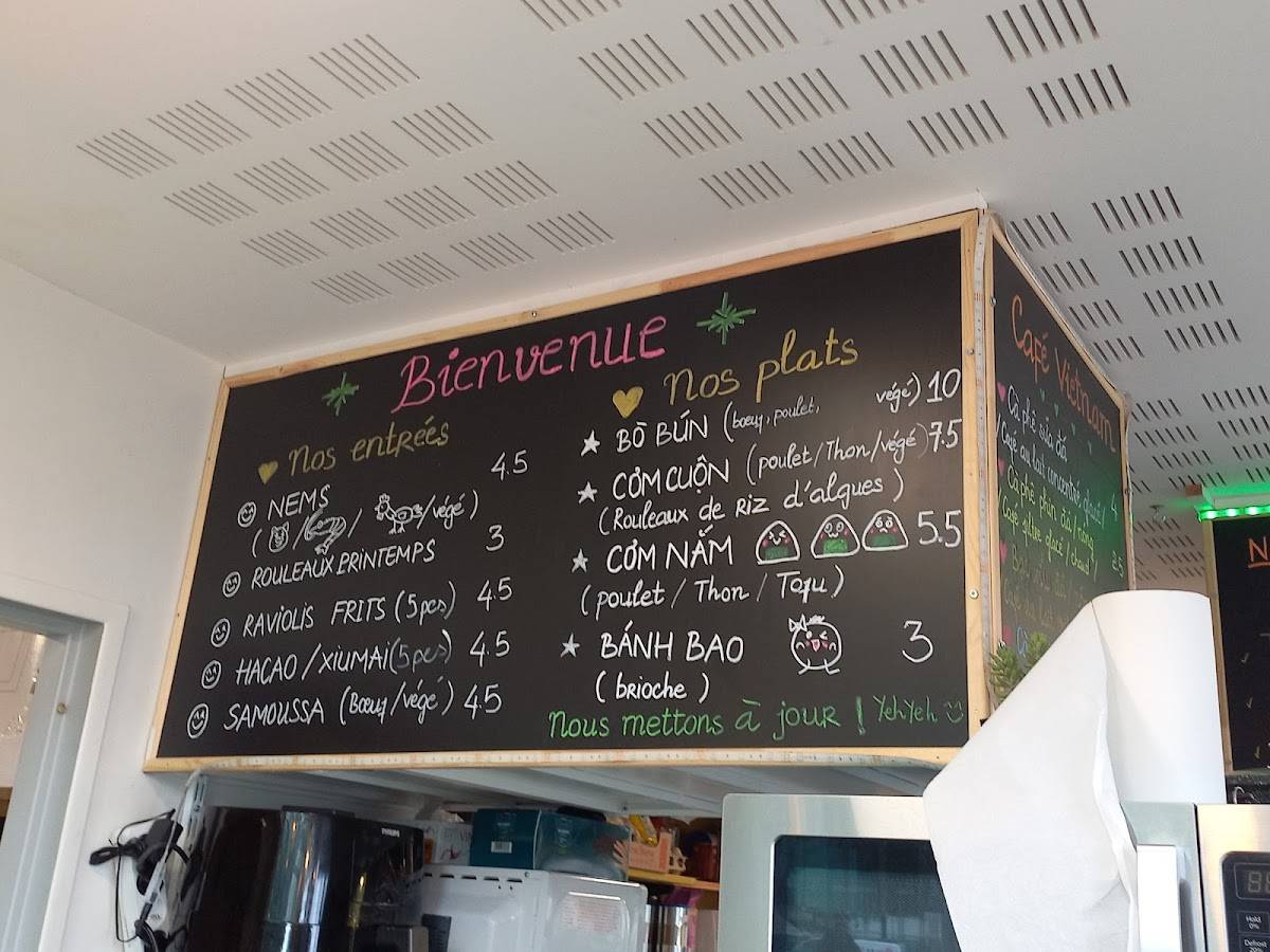 Menu de Ga Sai Gon