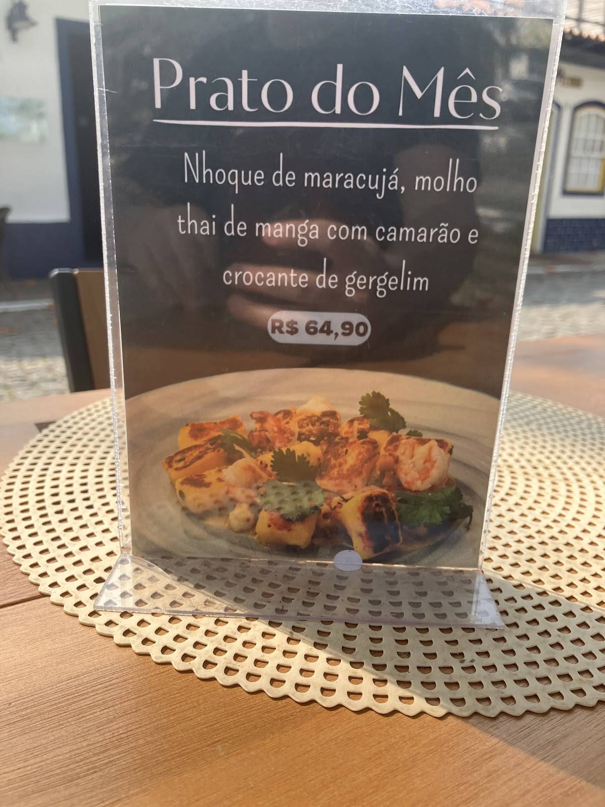 Galapagos cardápio