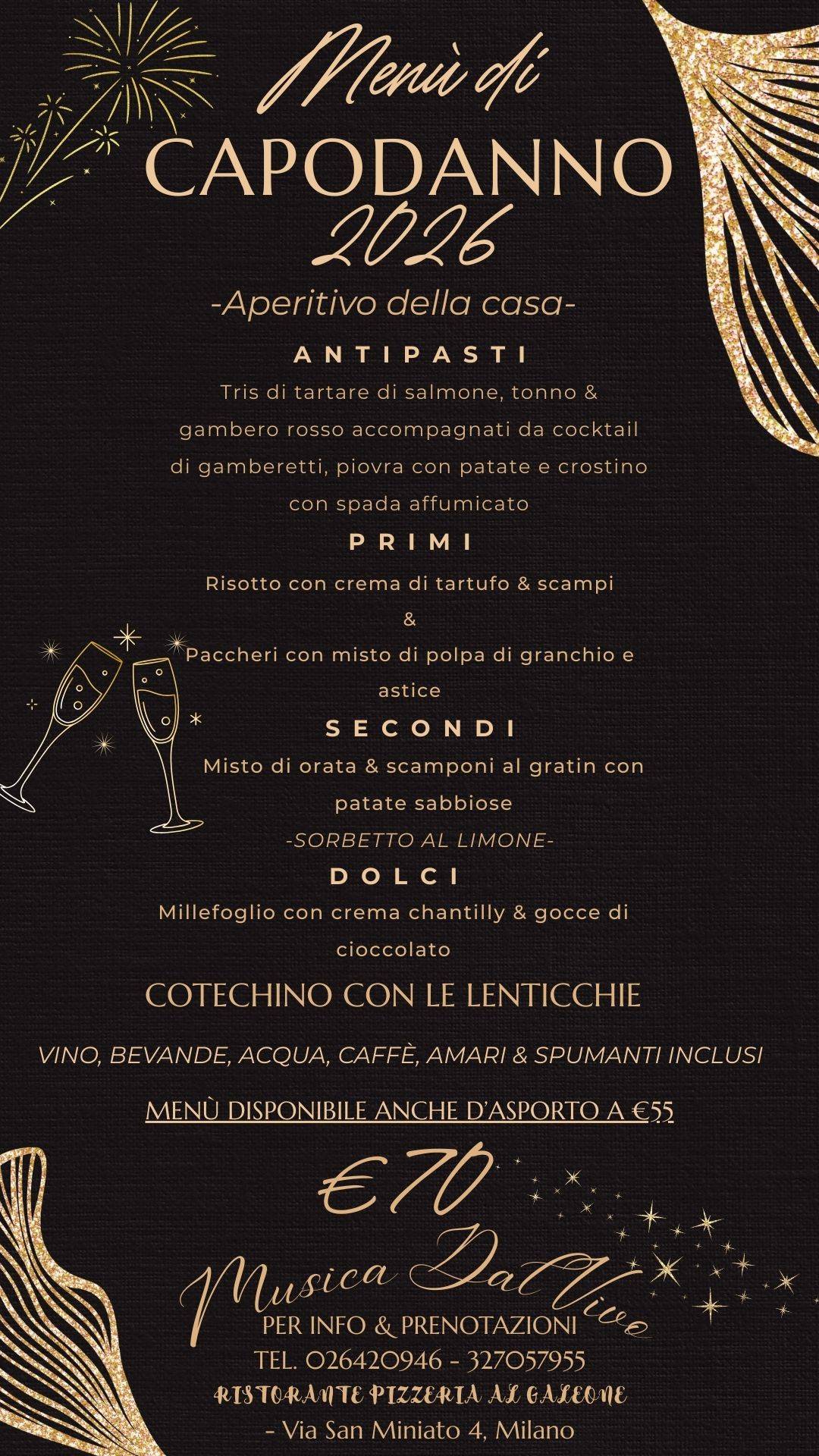 Menu di Galeone 