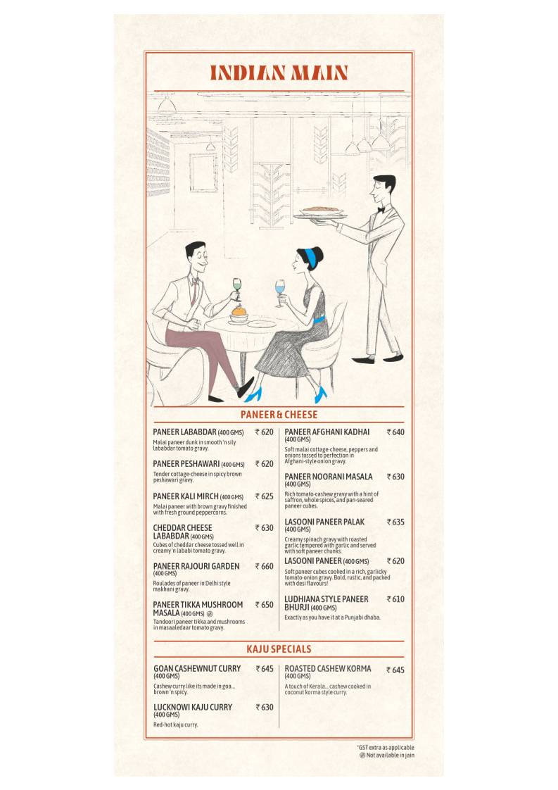 Terracotta Multicuisine Restaurant & Banquet menu