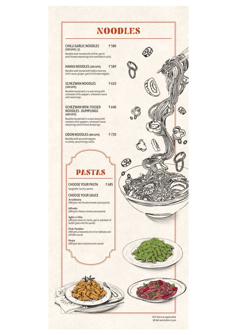 Terracotta Multicuisine Restaurant & Banquet menu