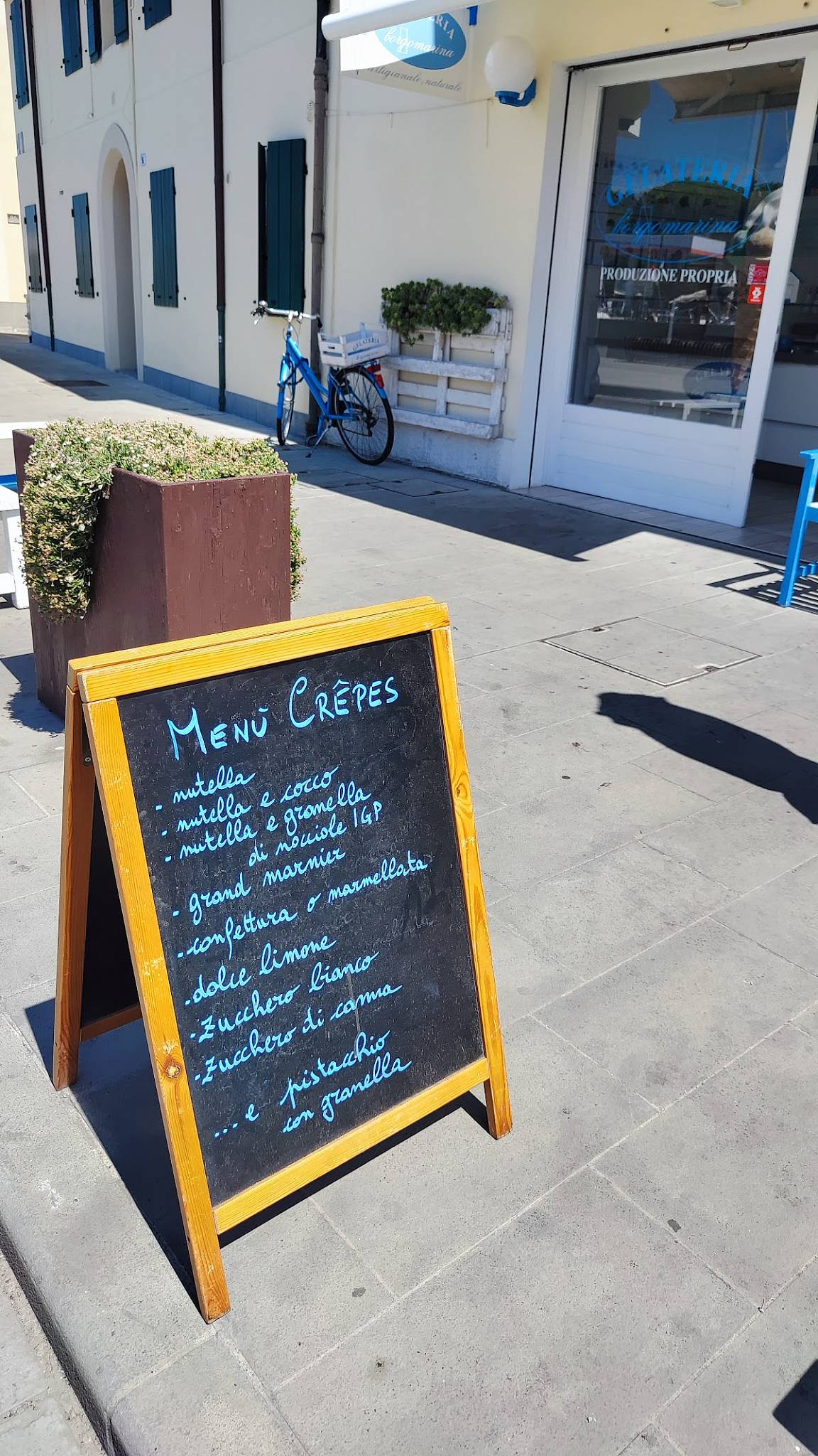 Menu di Gelateria Borgomarina 