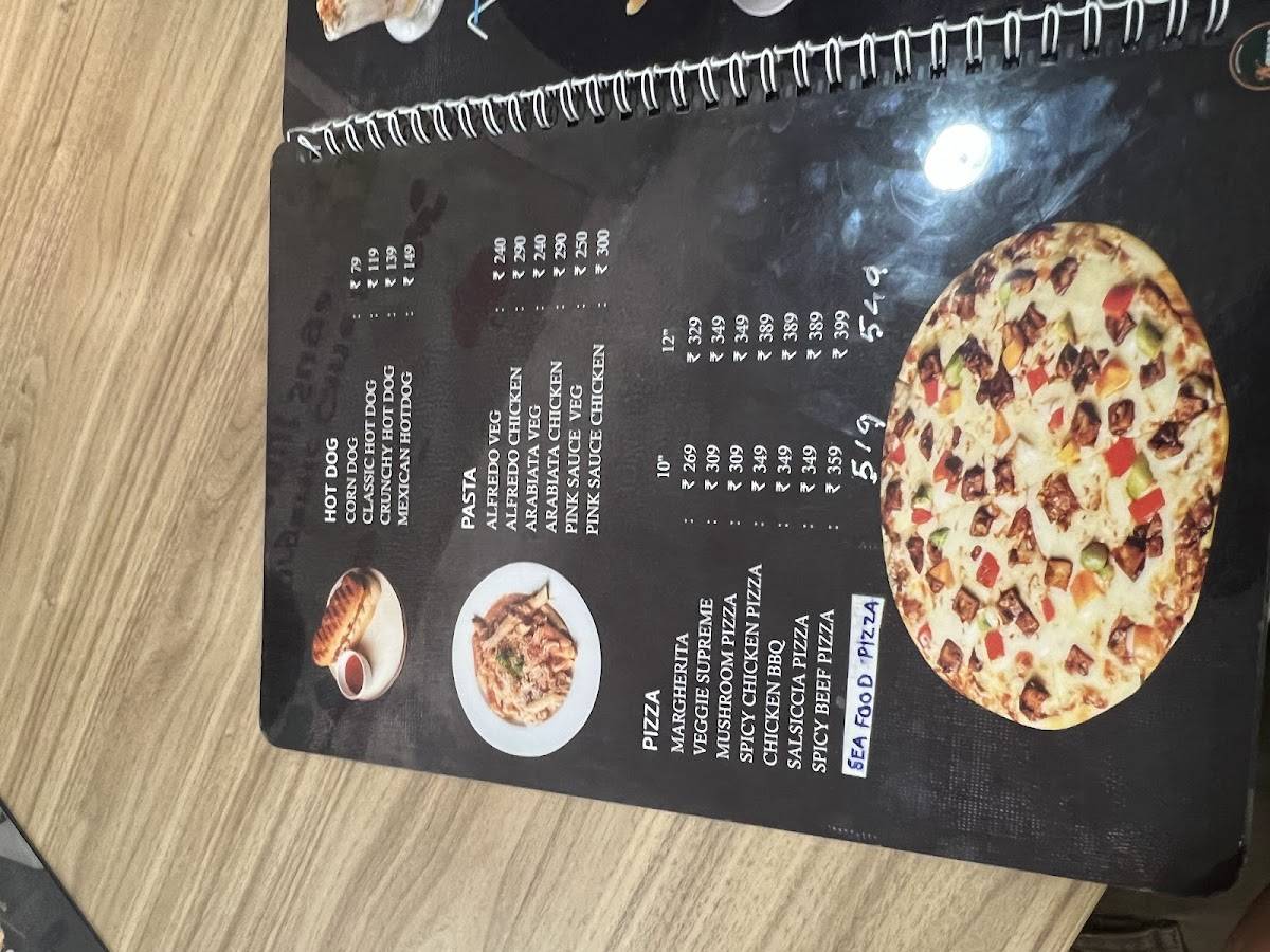 Gelato Cafe Kavoos Kitchen menu