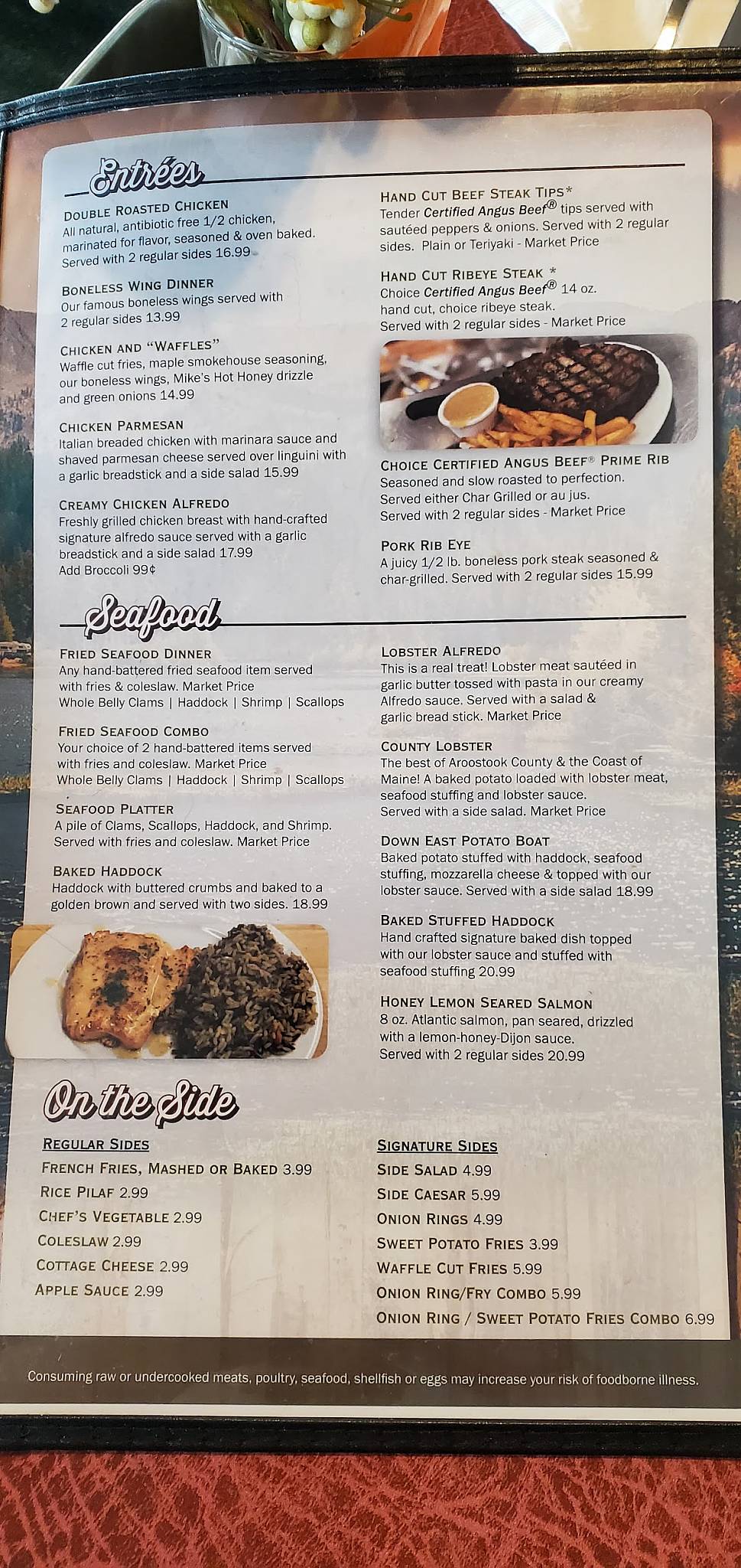 Menu at Gillmor's Restaurant, Lincoln, 236 W Broadway