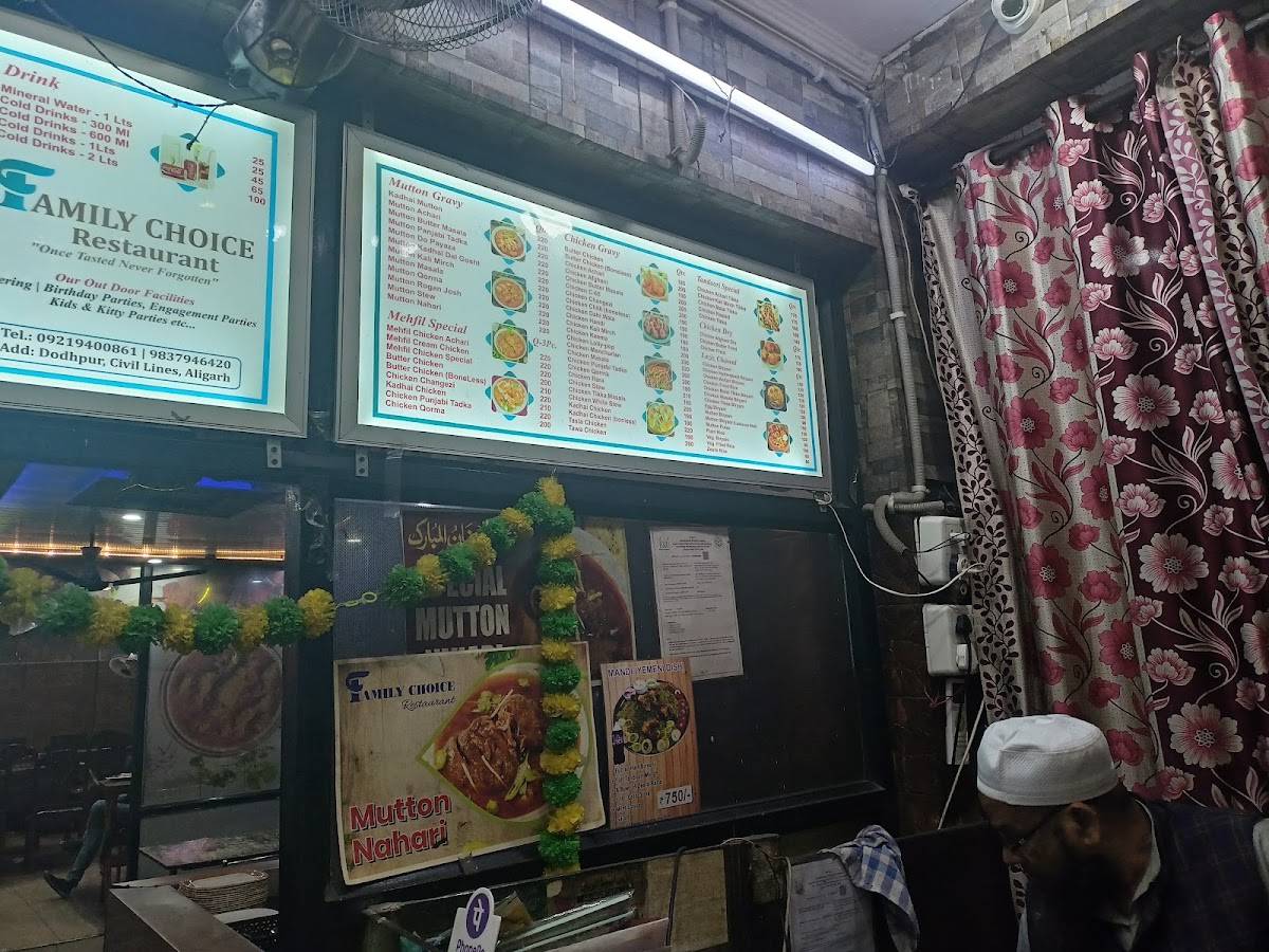 Golden Restaurant menu