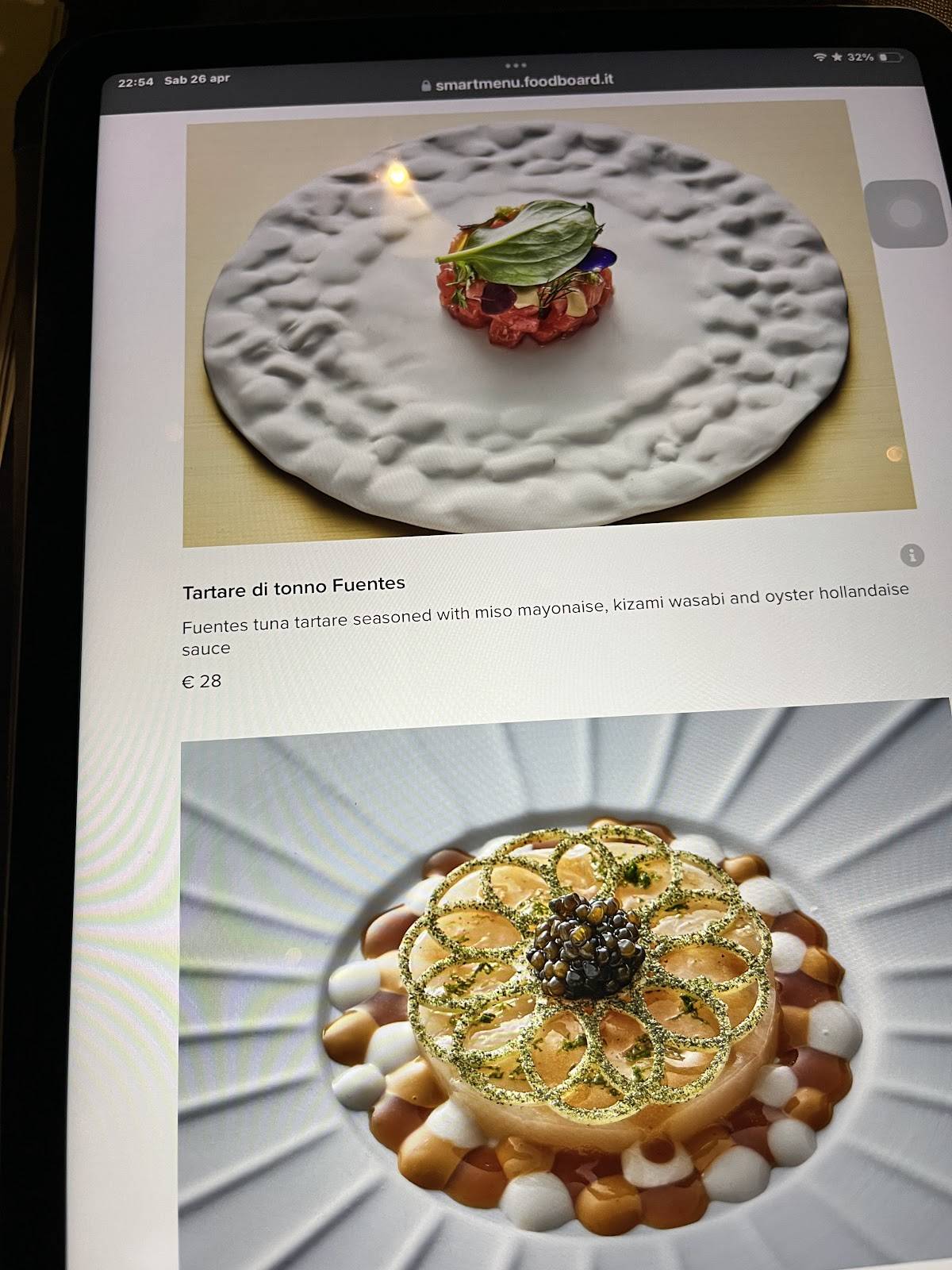 Menu di Gong Oriental Attitude 