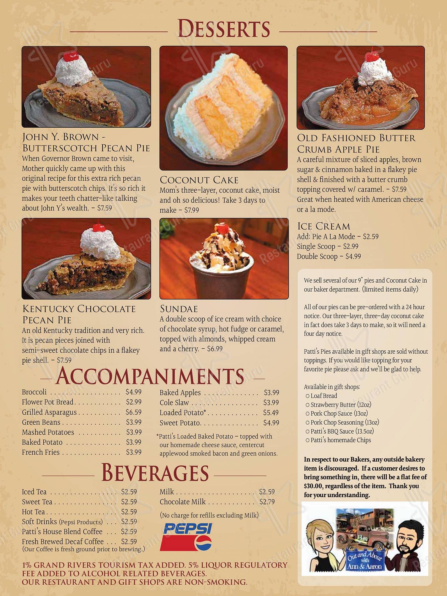 Patti'S 1880'S Settlement Menu - 2id1d5m