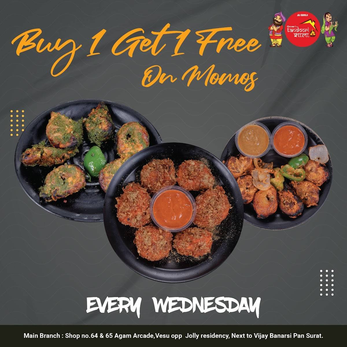 Grovers Tandoori Shala menu