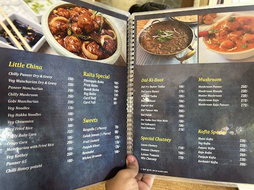 Gyaniji Ka Khalsa Dhaba menu