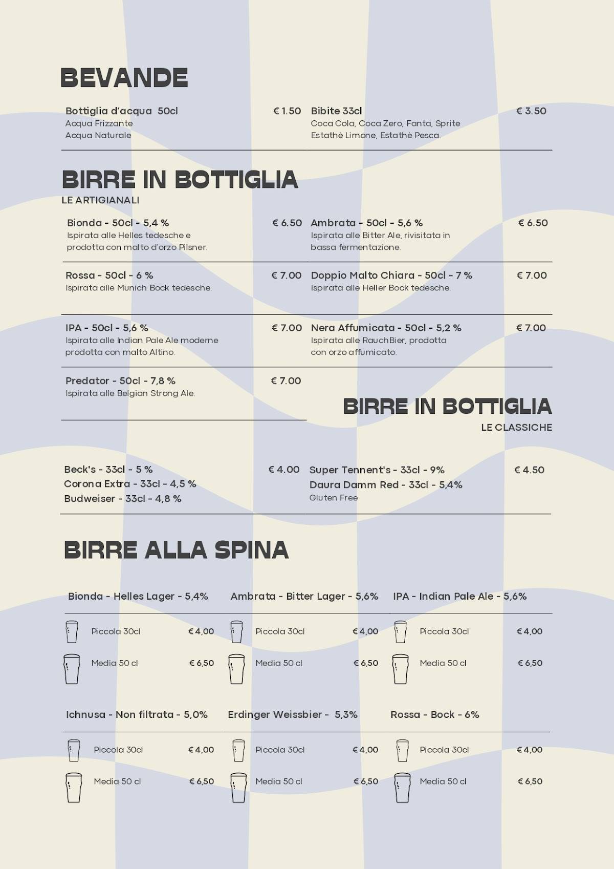 Menu di Hamburghiño Grill and Beer 