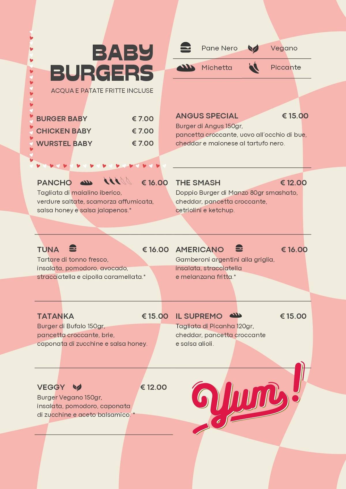 Menu di Hamburghiño Grill and Beer 