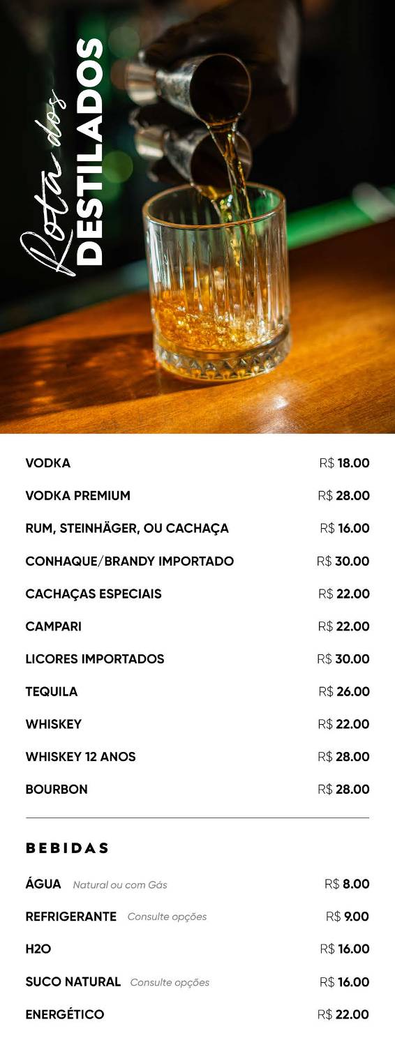 Hangar 13 Gastronomia cardápio