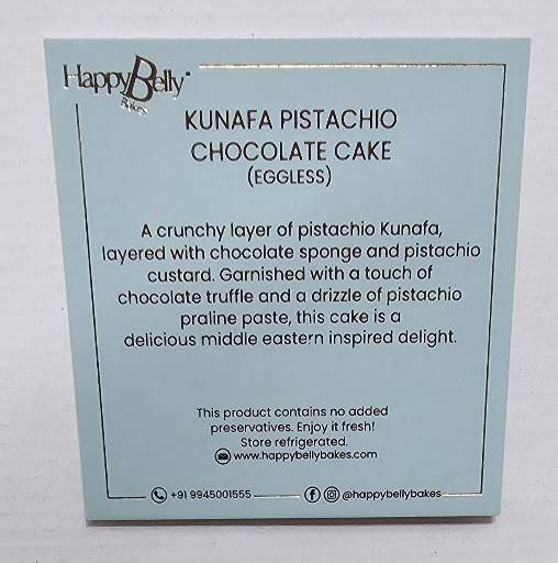 Happy Belly Bakes menu