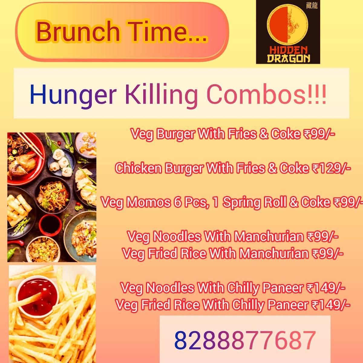 Hidden Dragon menu