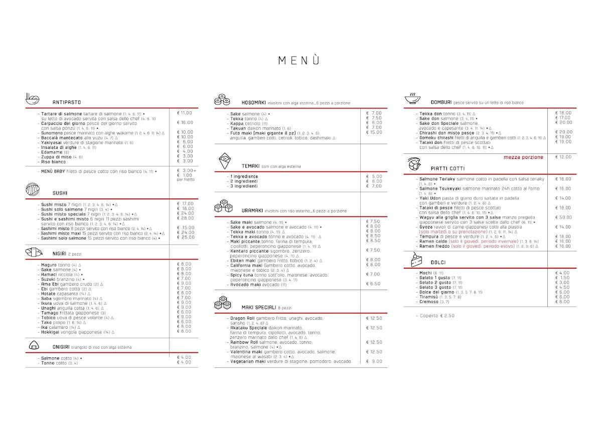 Menu di Hiro 10 