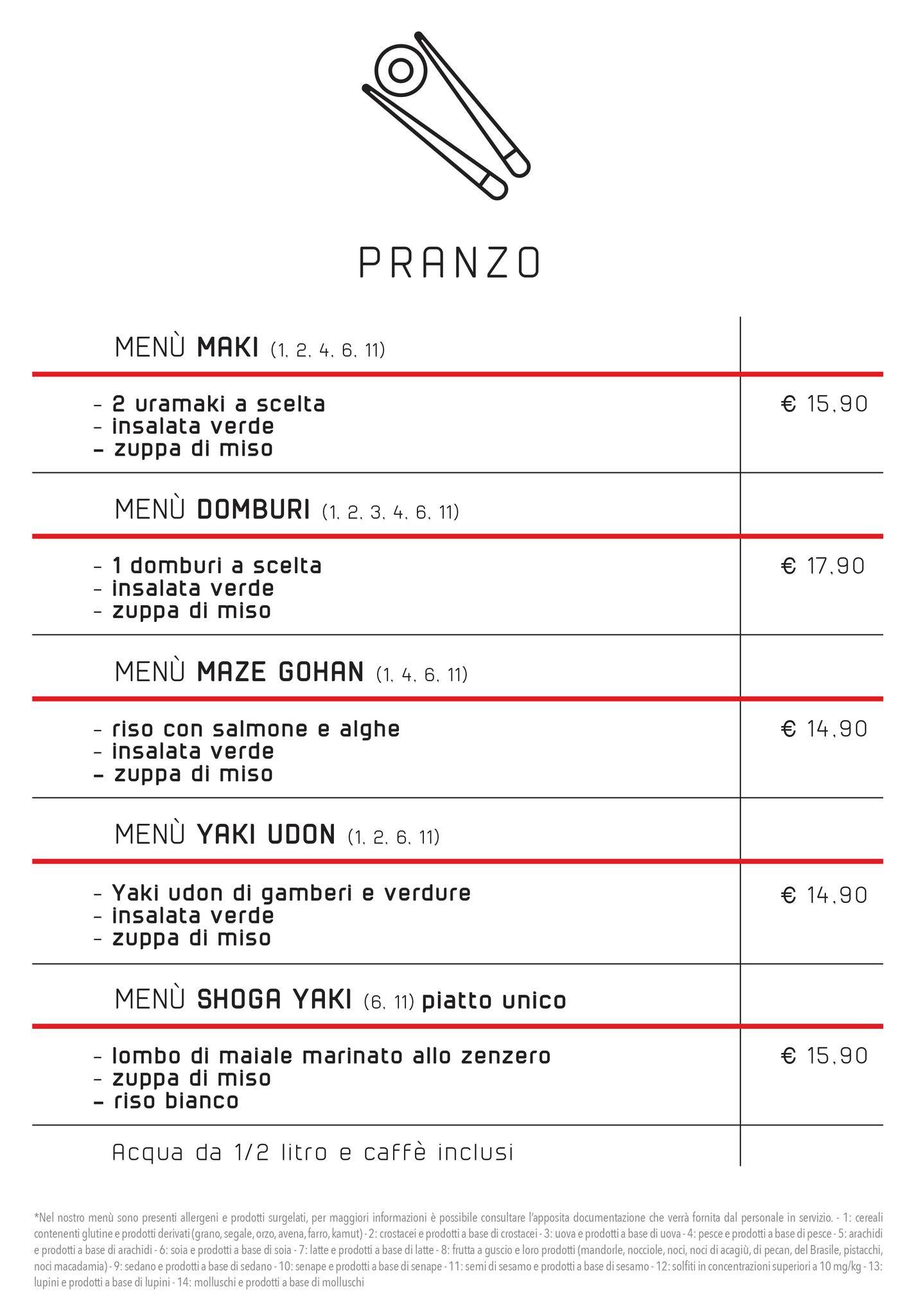 Menu di Hiro 10 