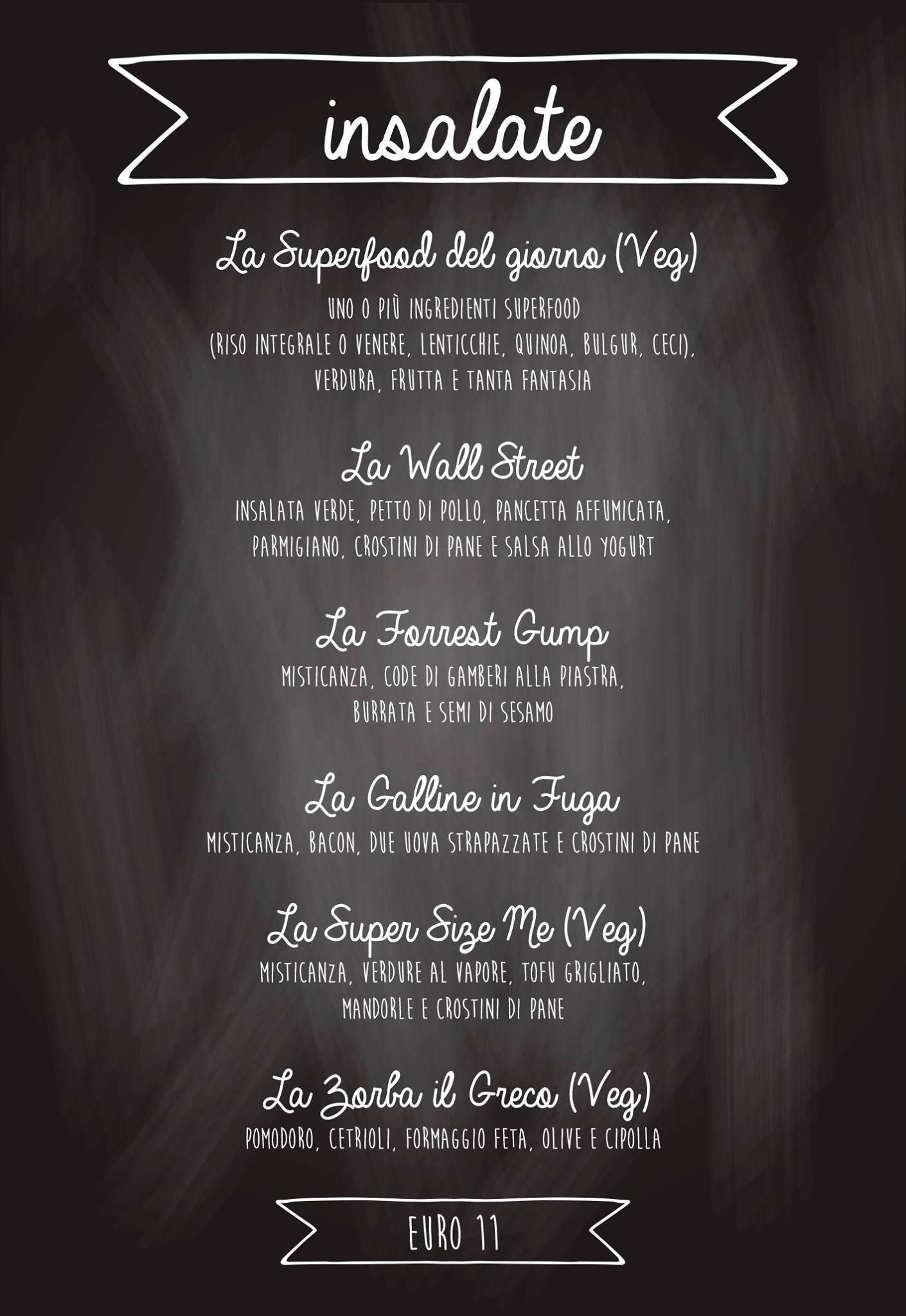 Menu di Hotel al Gallo 