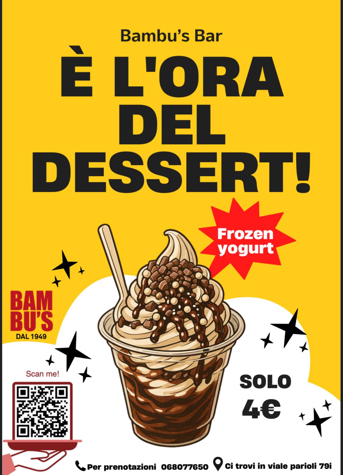 Menu di IQOS PARTNER - Bambu’s Parioli, Roma 