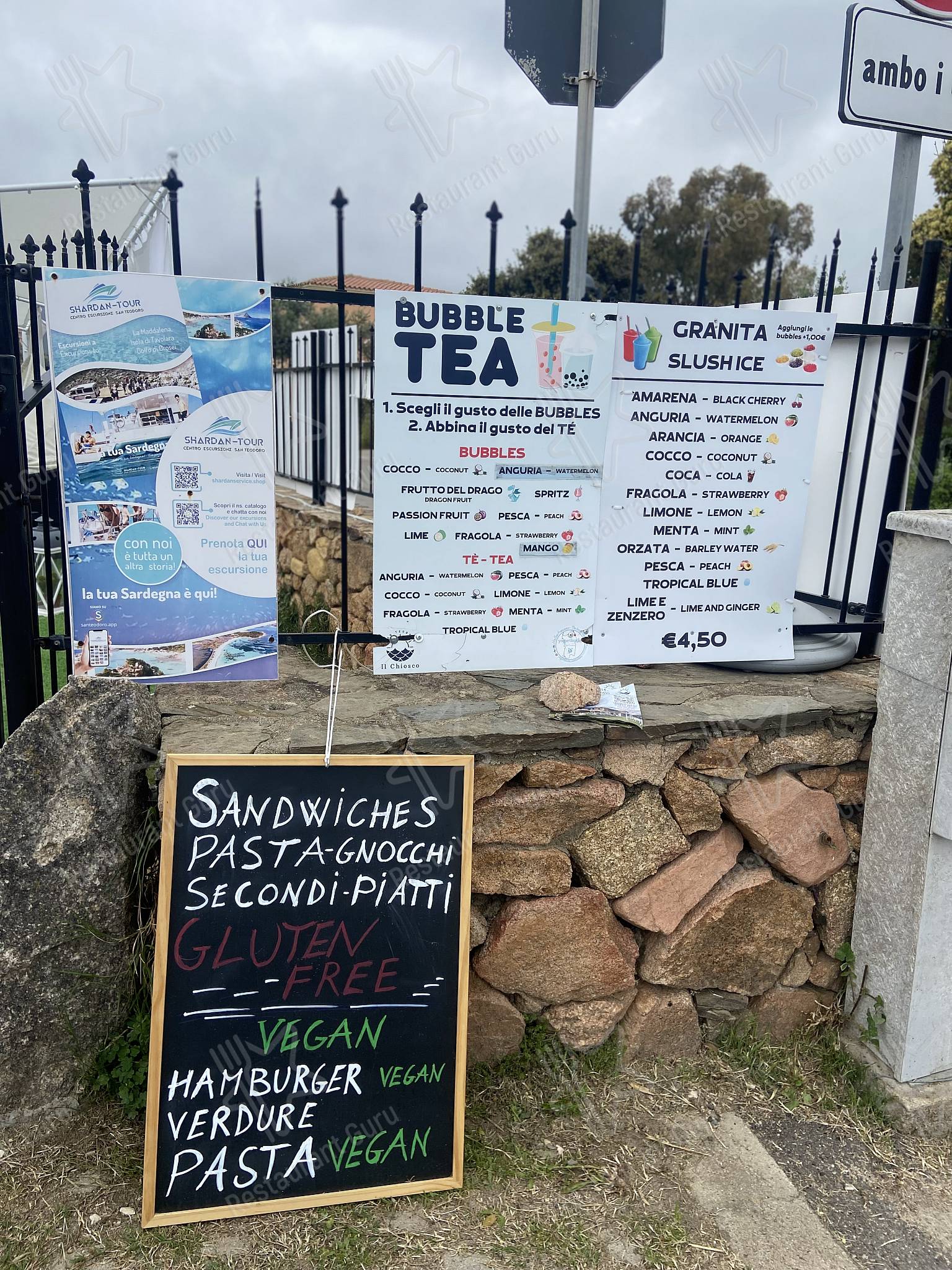 Menu di Il Chiosco - San Teodoro 