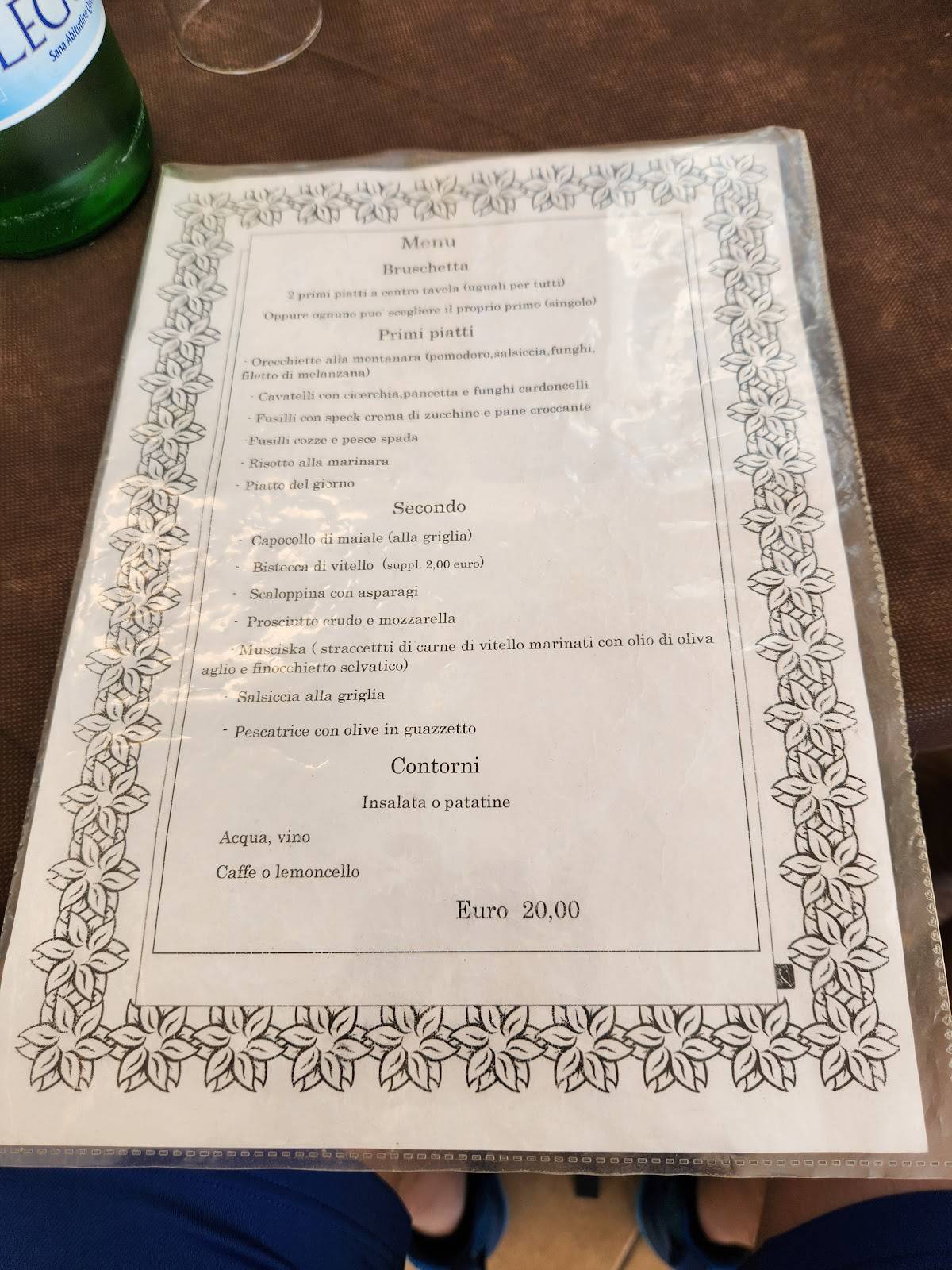 Menu di Imperium 