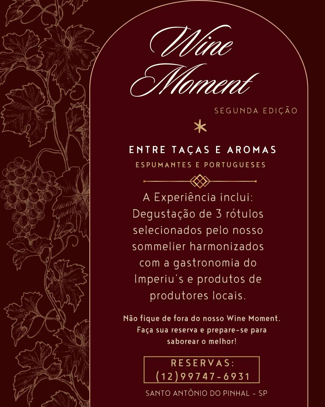 Imperiu's Bar e Restaurante em Santo Antônio do Pinhal cardápio