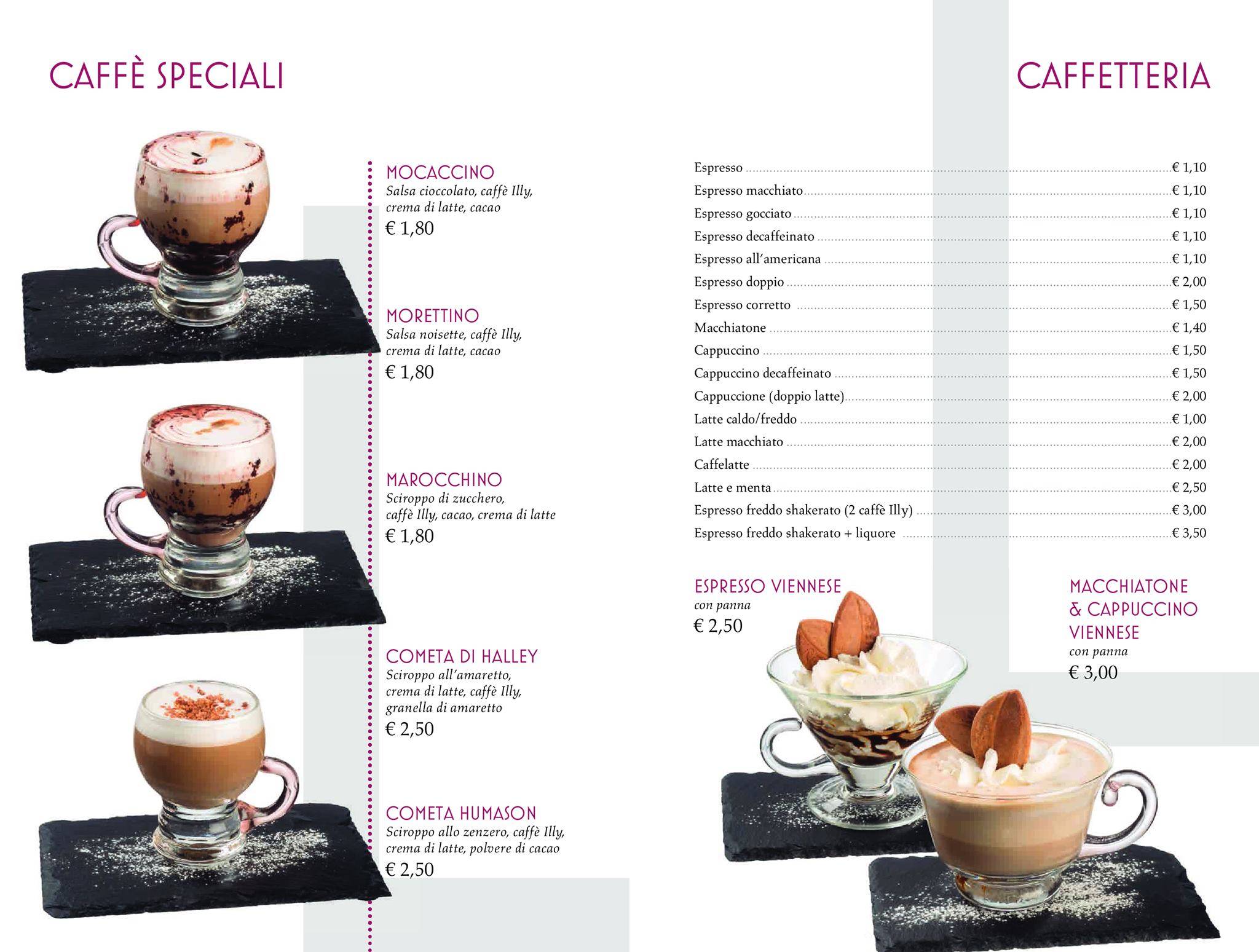Menu di Latte & Stelle - Gelateria e Pasticceria 