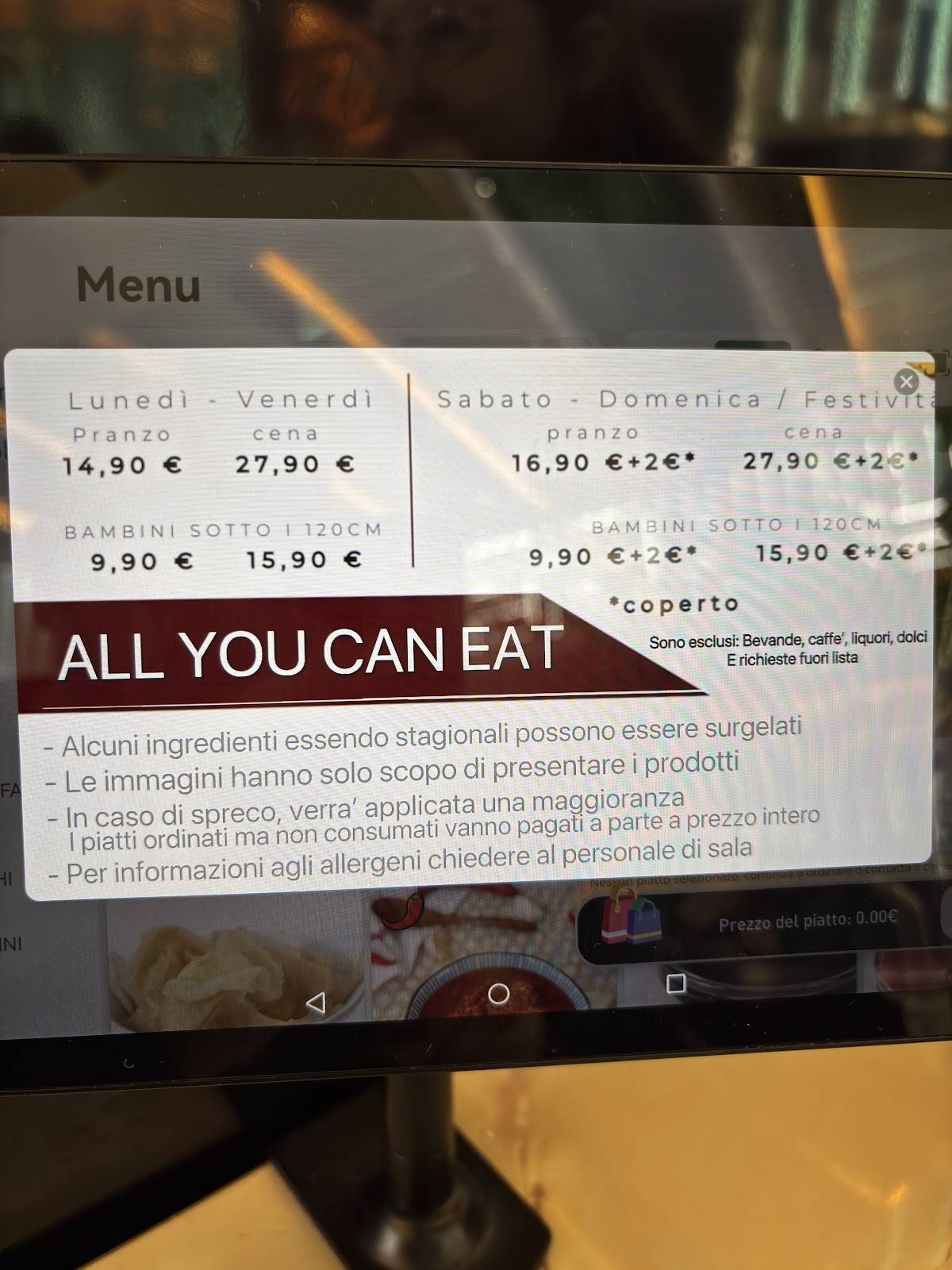 Menu di Issho Asian Fusion Spicchio-sovigliana 