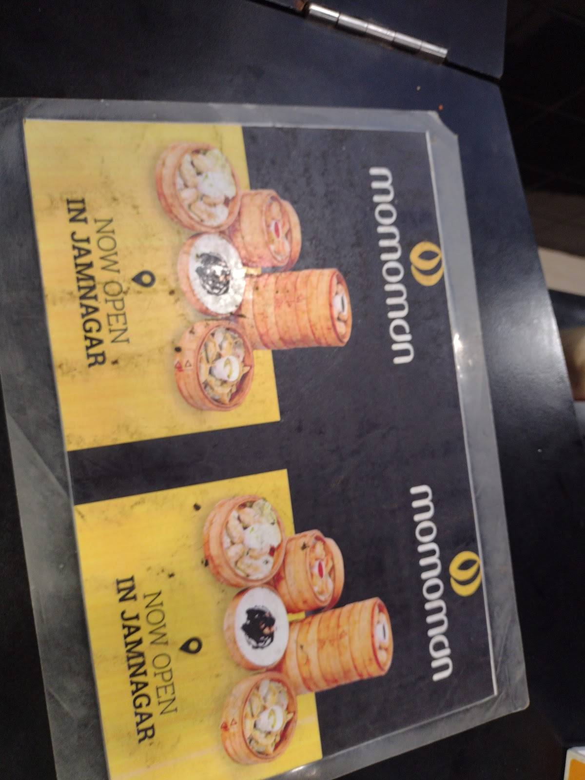 Momoman menu