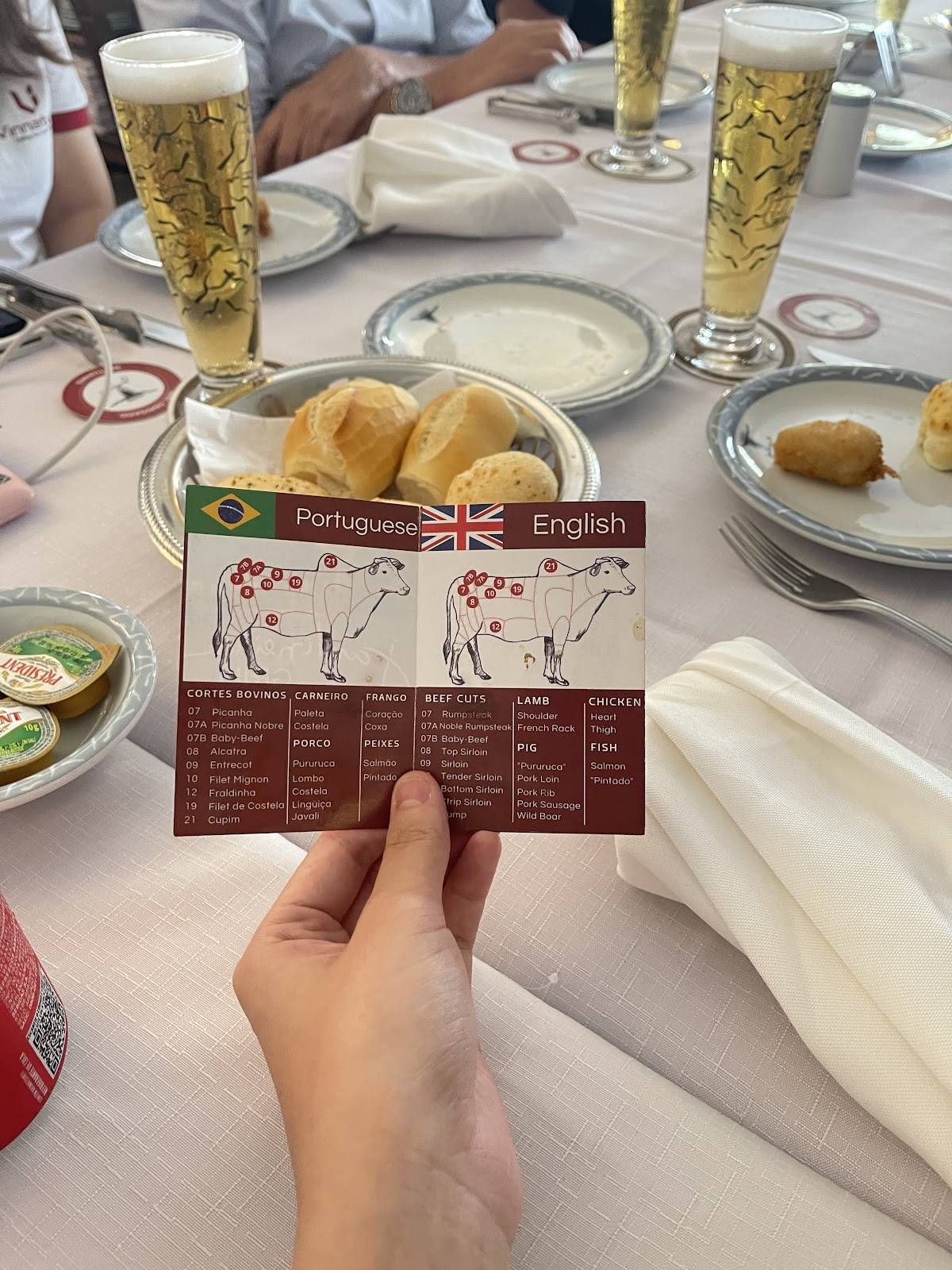 Jardineira Grill cardápio