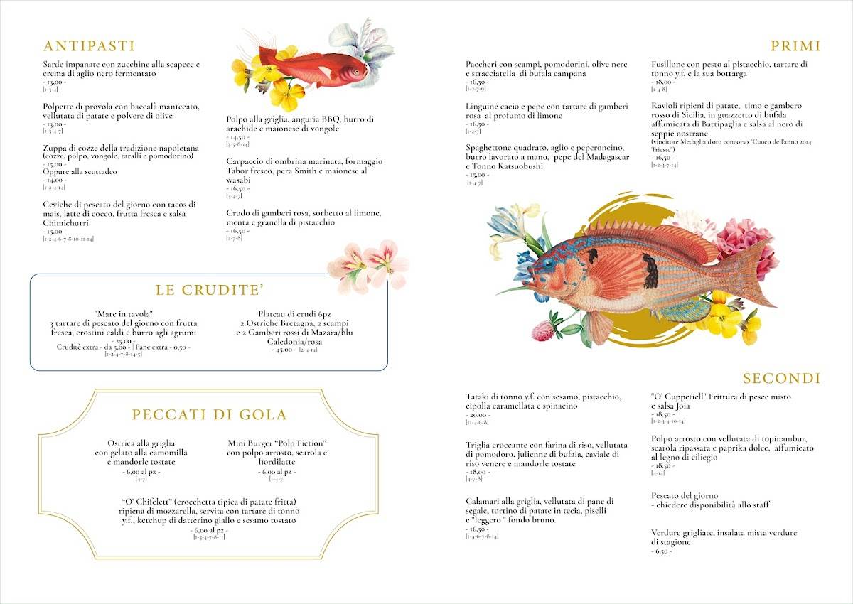 Menu di Joia 